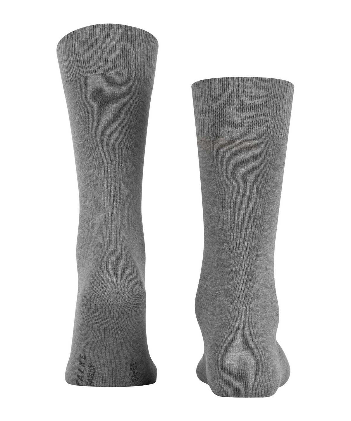 Skarpetki Falke Family Socks Męskie Szare | FXQEGC-495