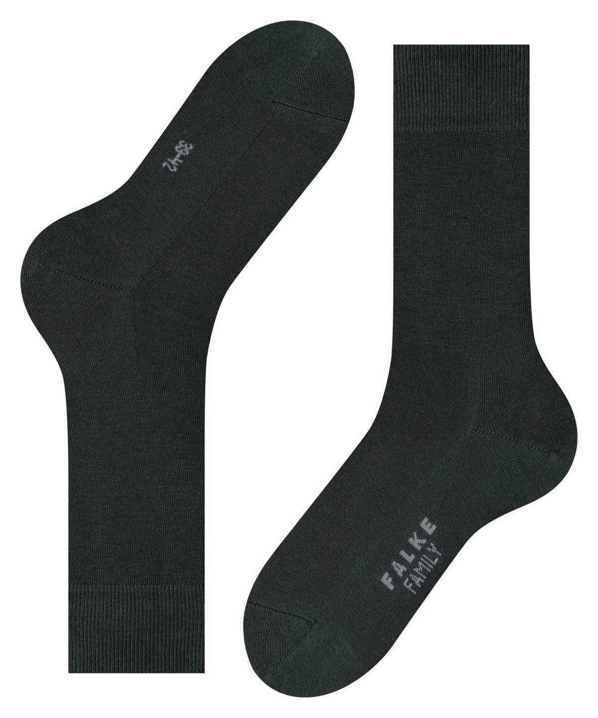 Skarpetki Falke Family Socks Męskie Zielone | PCJHBR-563