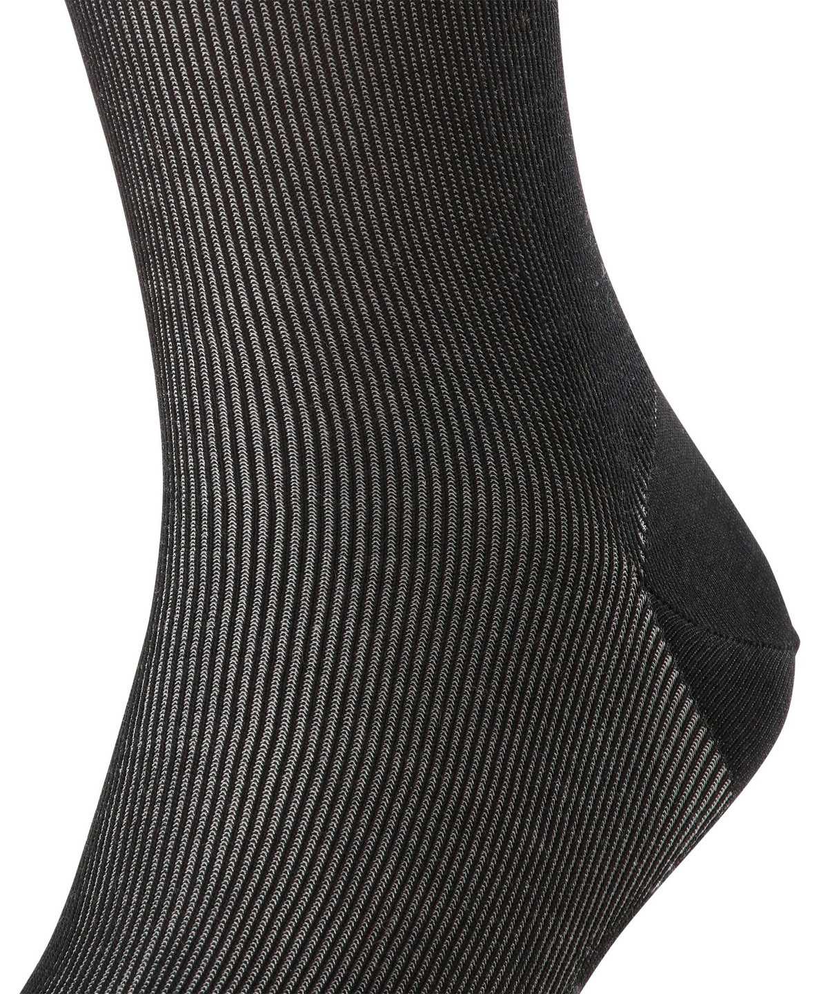 Skarpetki Falke Fine Shadow Socks Męskie Czarne | KWTASF-859