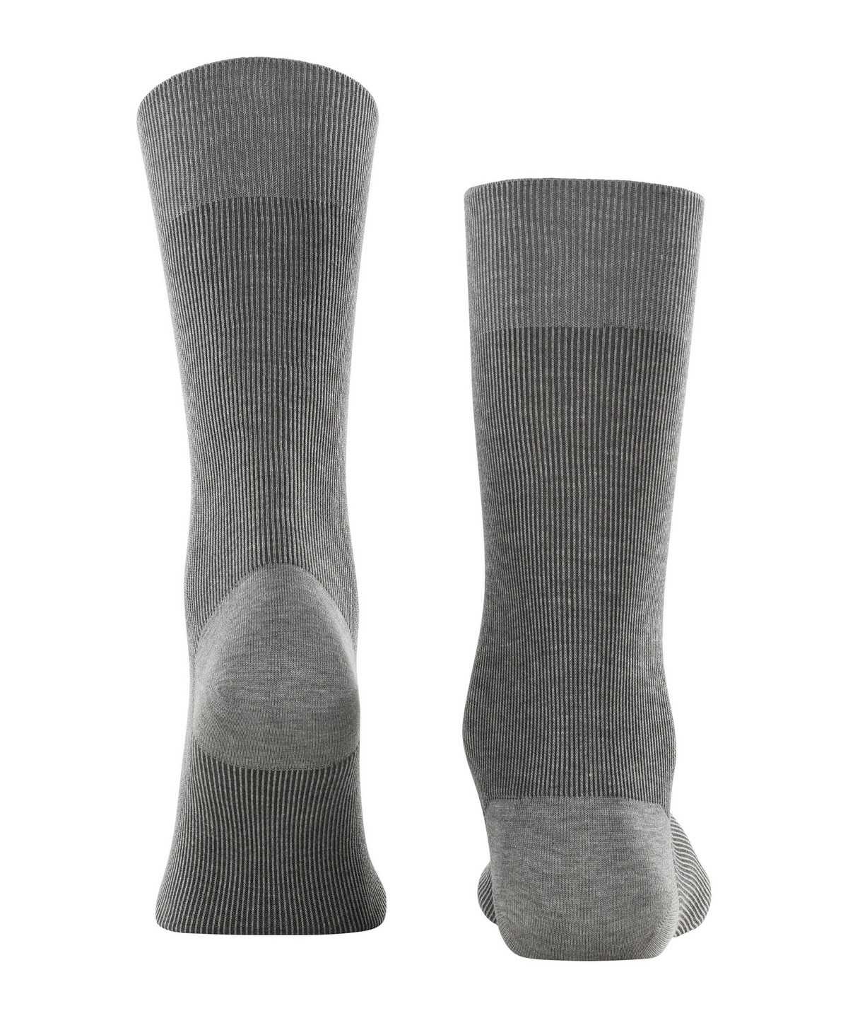 Skarpetki Falke Fine Shadow Socks Męskie Szare | GSLYRD-349