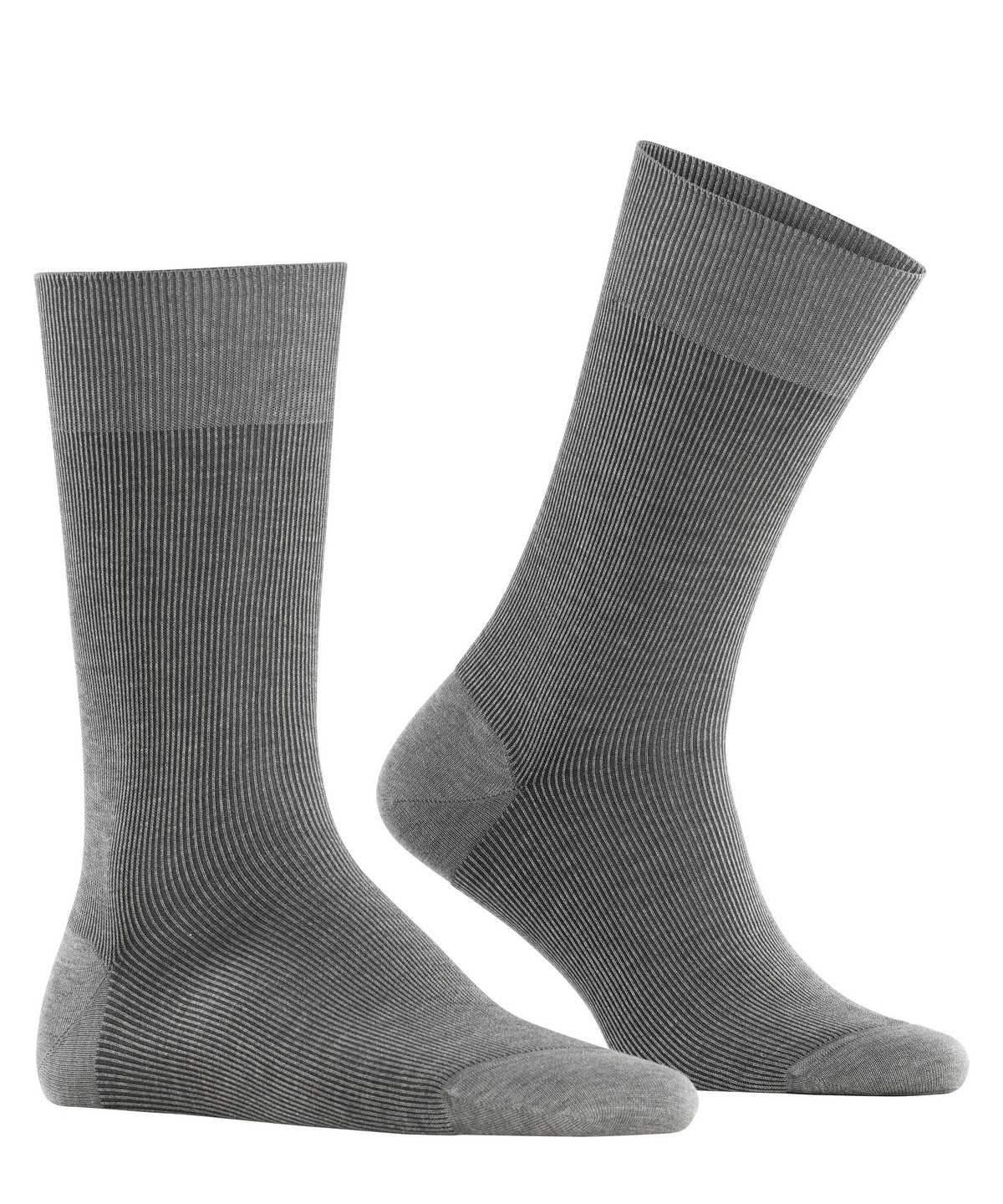 Skarpetki Falke Fine Shadow Socks Męskie Szare | GSLYRD-349