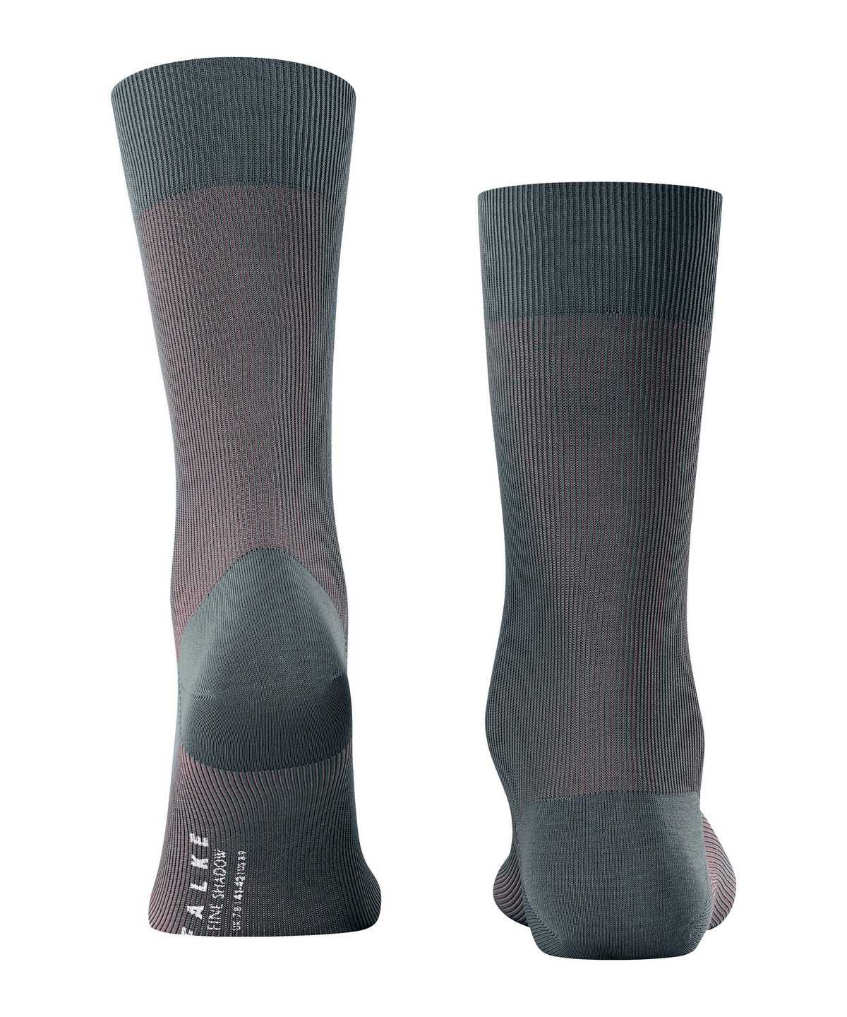 Skarpetki Falke Fine Shadow Socks Męskie Szare | QYDOXT-976