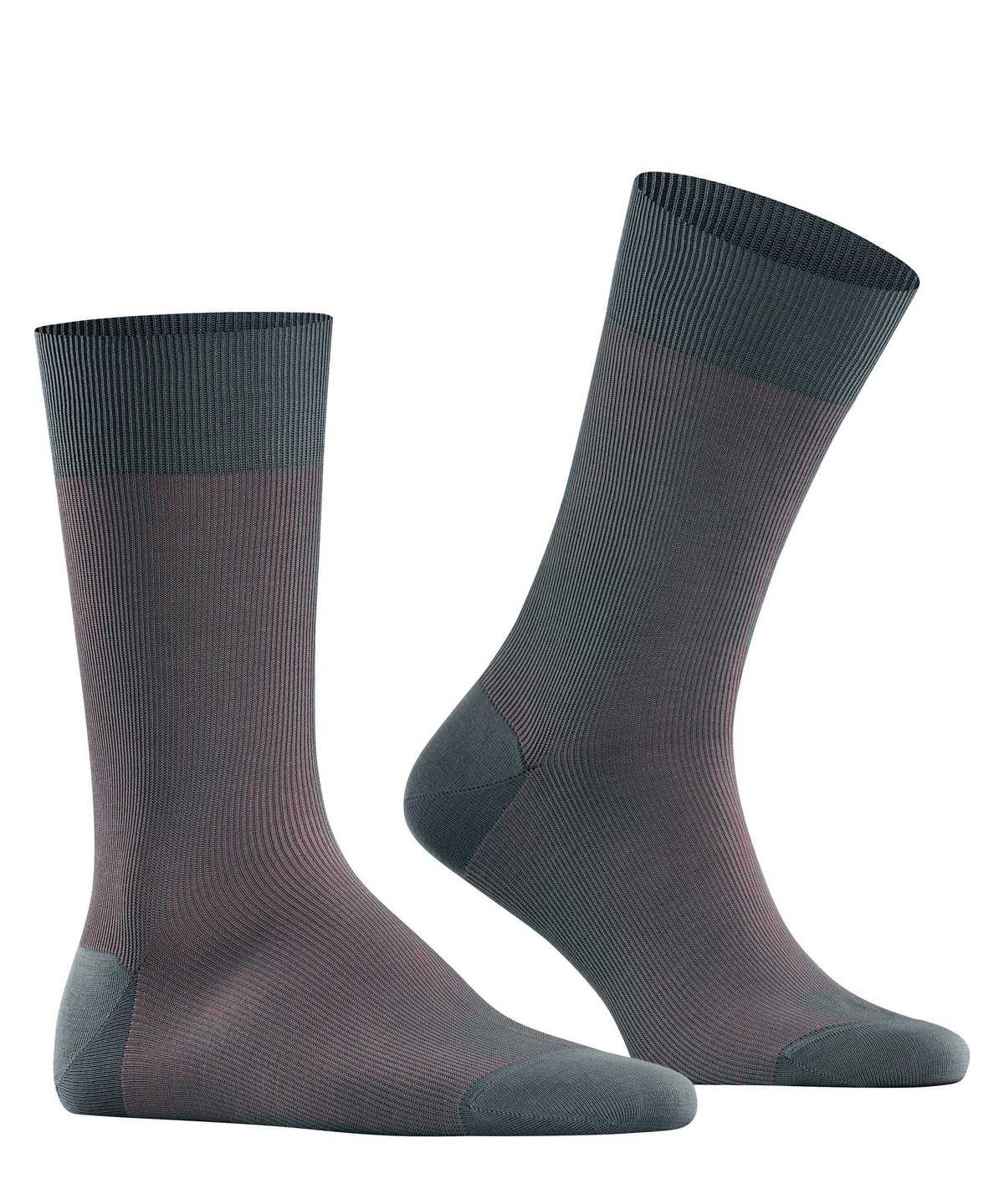 Skarpetki Falke Fine Shadow Socks Męskie Szare | QYDOXT-976