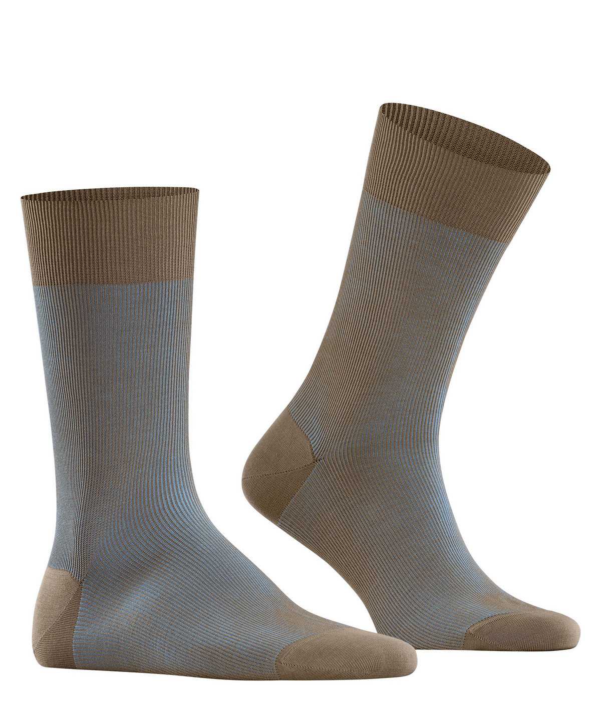 Skarpetki Falke Fine Shadow Socks Męskie Brązowe | UKHOJV-597