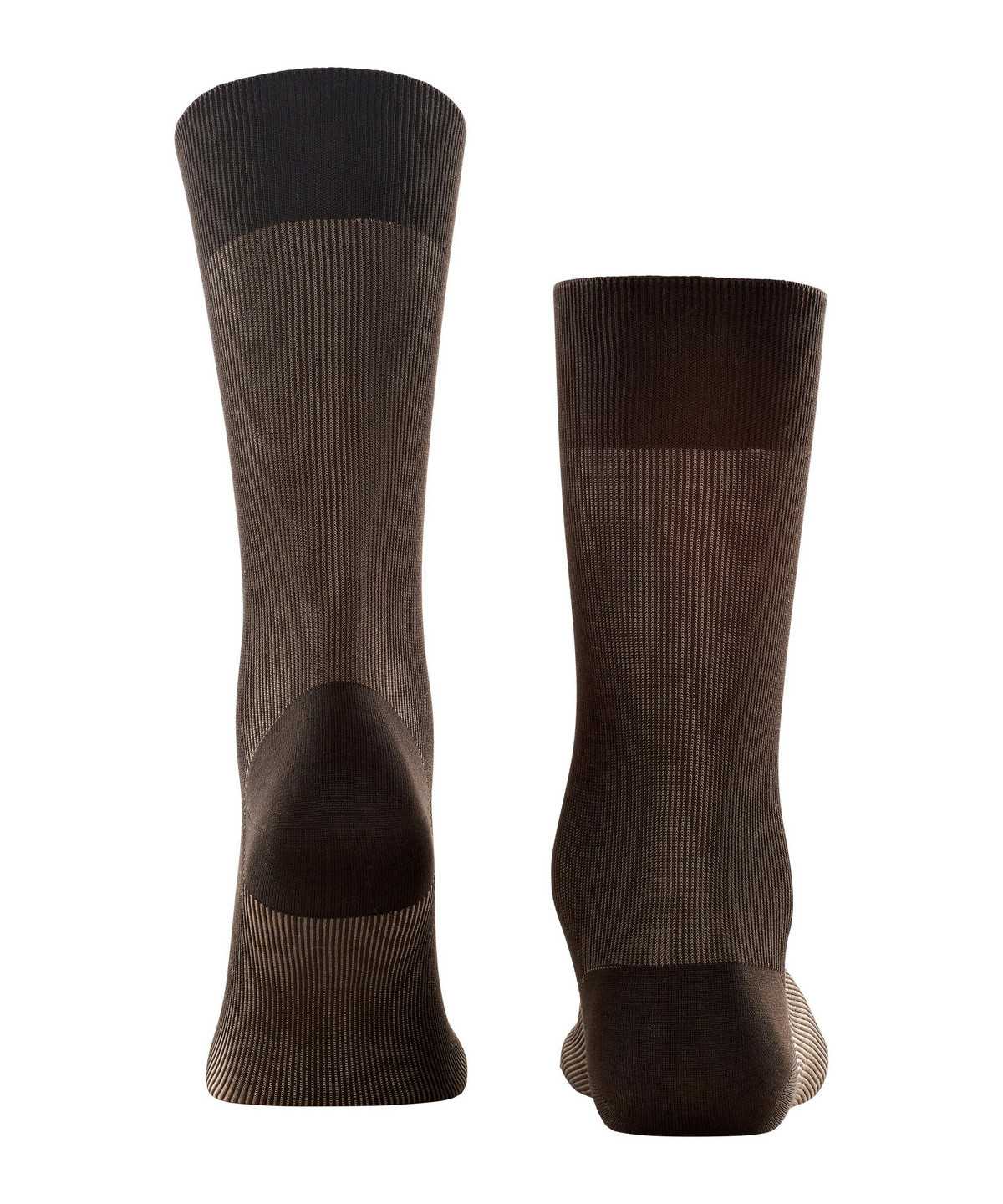 Skarpetki Falke Fine Shadow Socks Męskie Brązowe | JZRPIL-317