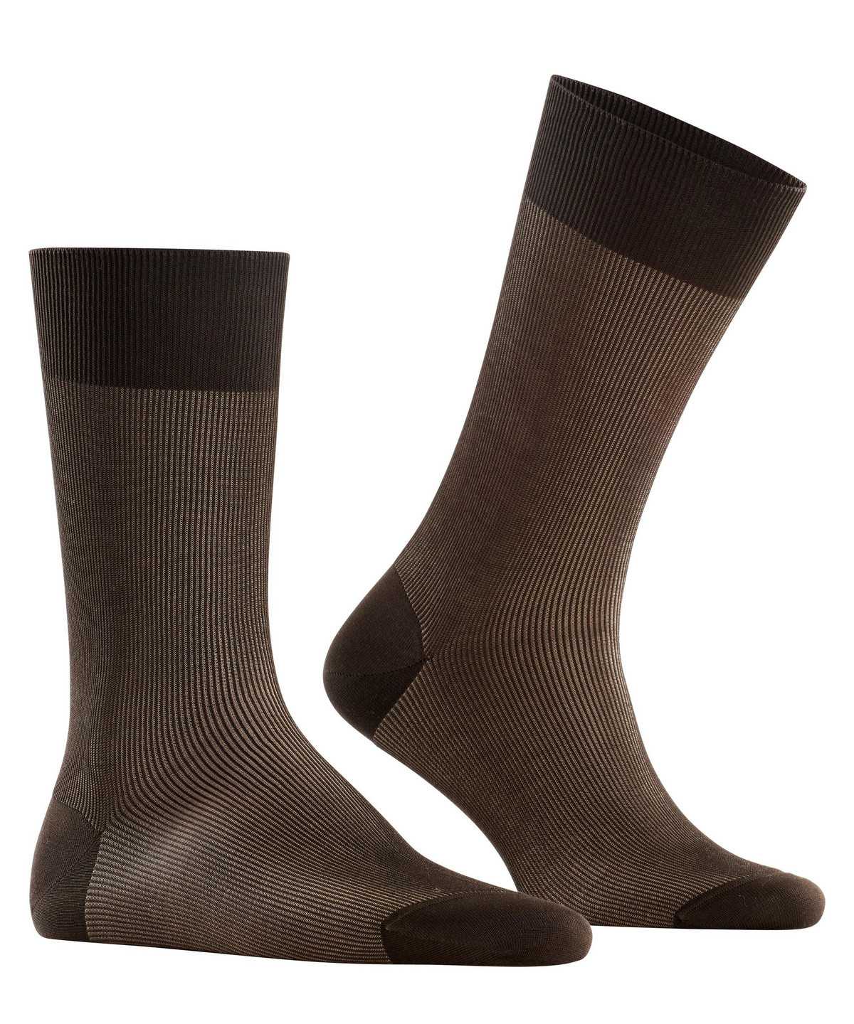 Skarpetki Falke Fine Shadow Socks Męskie Brązowe | JZRPIL-317