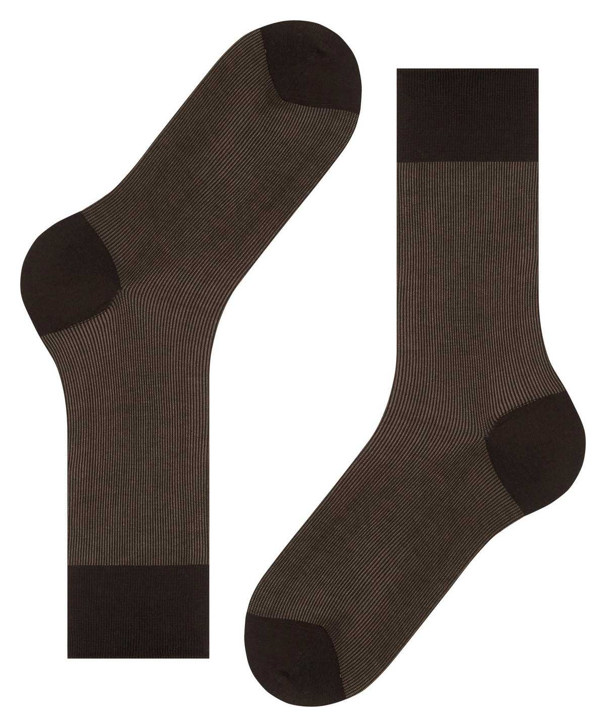 Skarpetki Falke Fine Shadow Socks Męskie Brązowe | JZRPIL-317