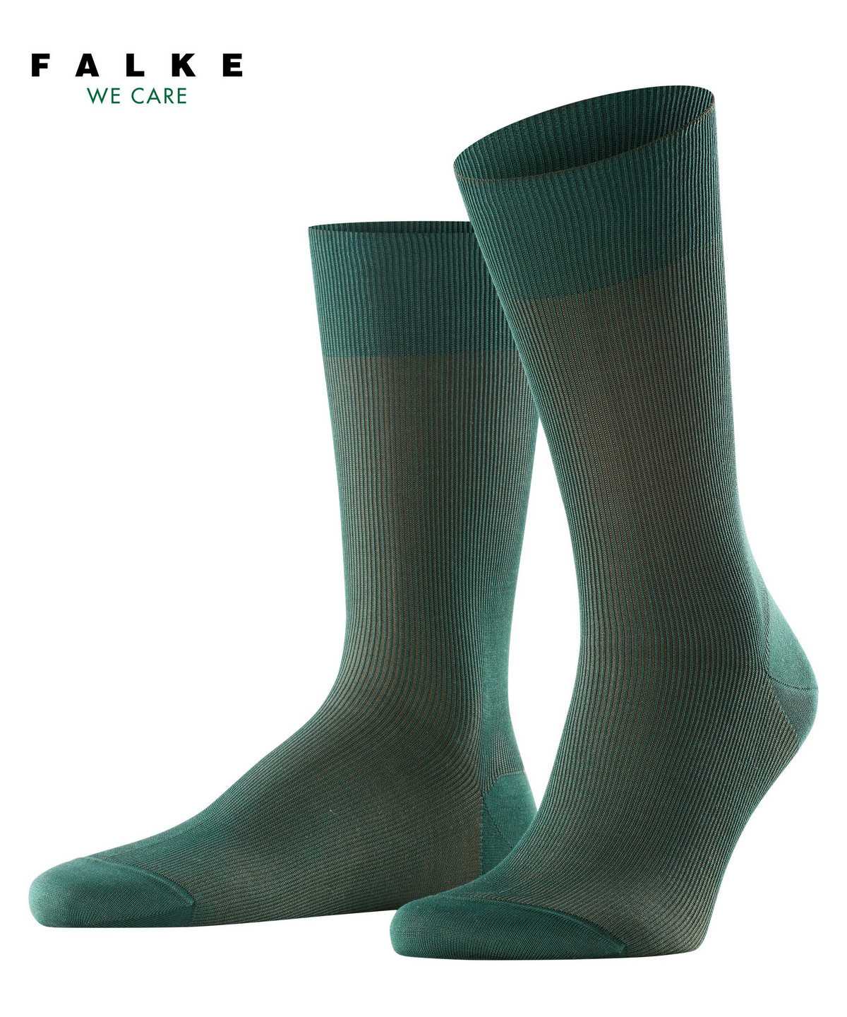 Skarpetki Falke Fine Shadow Socks Męskie Zielone | VXKPUN-375