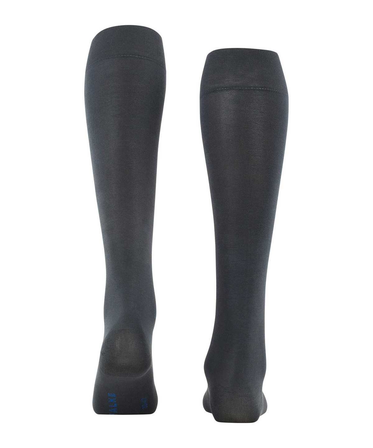 Skarpetki Falke Fine Softness 50 DEN Knee-high Socks Damskie Szare | JNWBOK-289