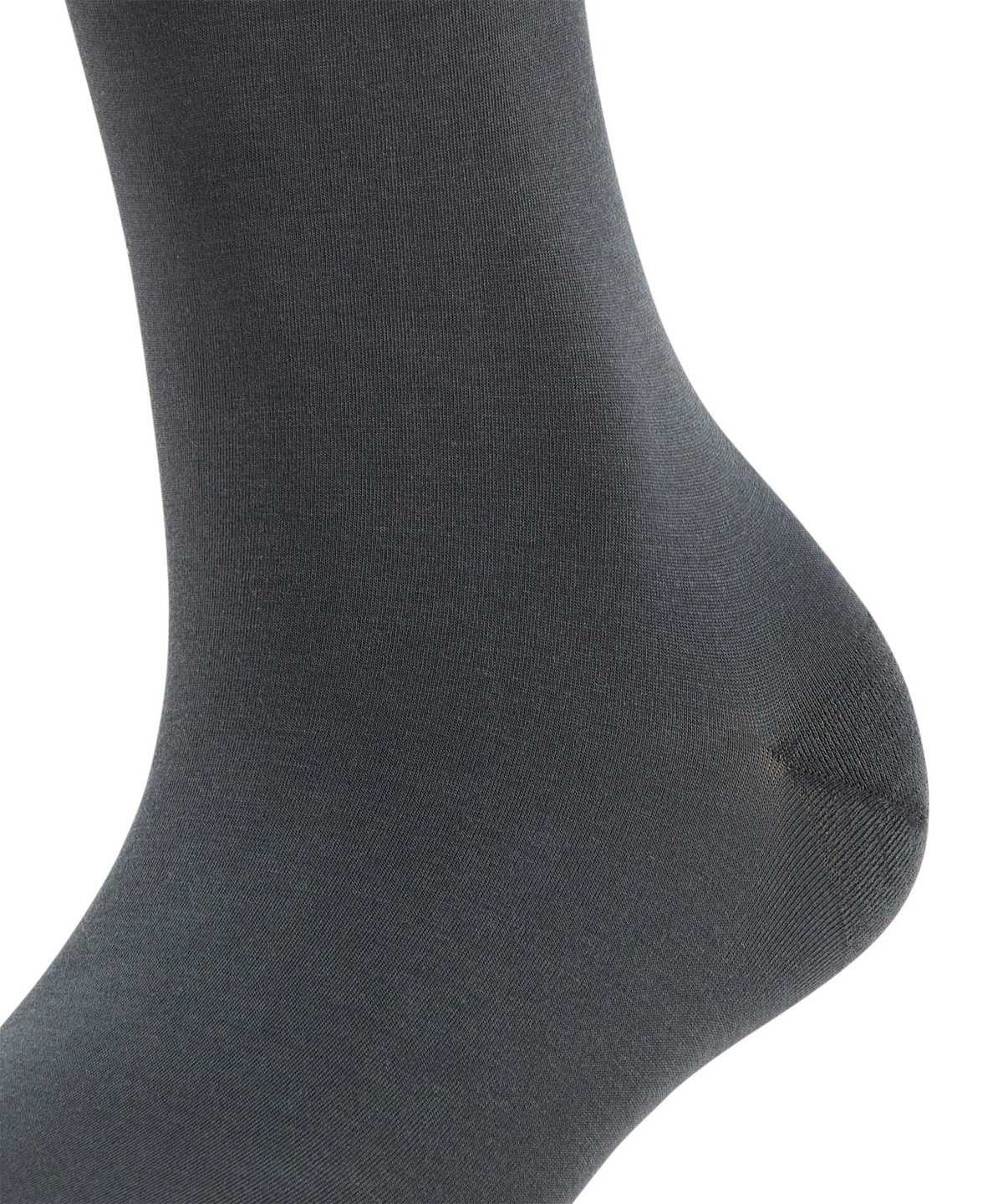 Skarpetki Falke Fine Softness 50 DEN Knee-high Socks Damskie Szare | JNWBOK-289