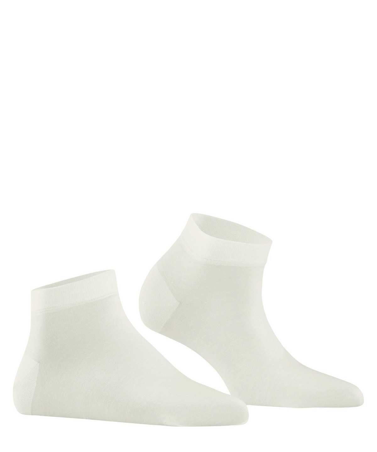 Skarpetki Falke Fine Softness 50 DEN Sneaker socks Damskie Białe | DGZCTJ-976