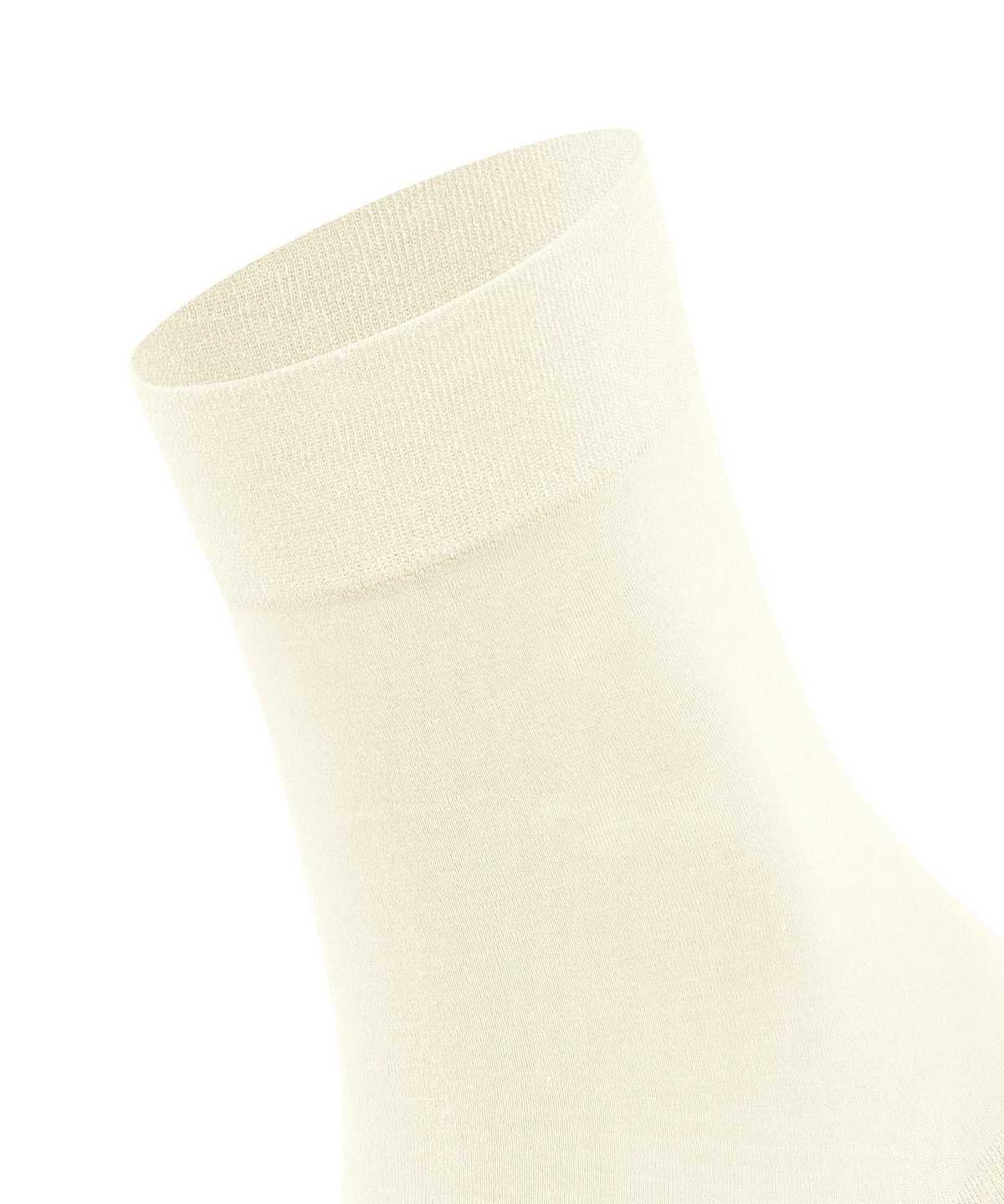 Skarpetki Falke Fine Softness 50 DEN Socks Damskie Białe | QFTDGP-739