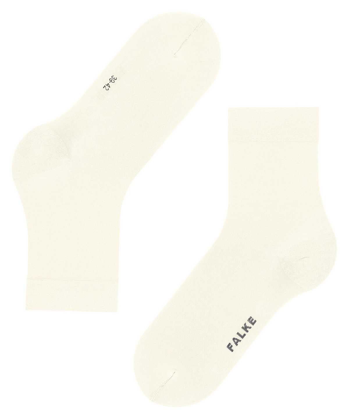 Skarpetki Falke Fine Softness 50 DEN Socks Damskie Białe | QFTDGP-739