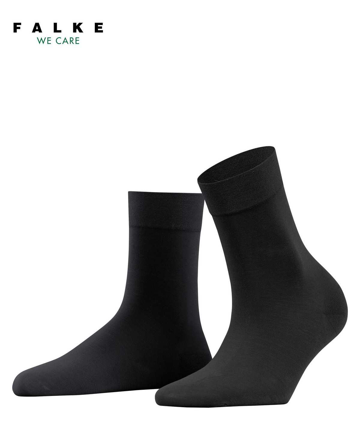 Skarpetki Falke Fine Softness 50 DEN Socks Damskie Czarne | CFBLRP-310