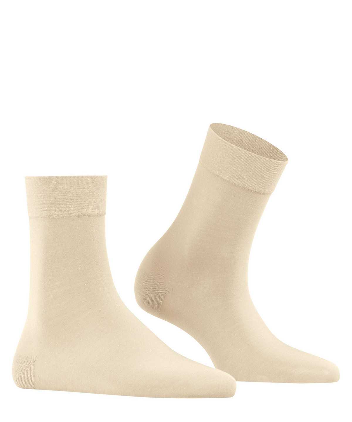 Skarpetki Falke Fine Softness 50 DEN Socks Damskie Beżowe | WDCSMX-875