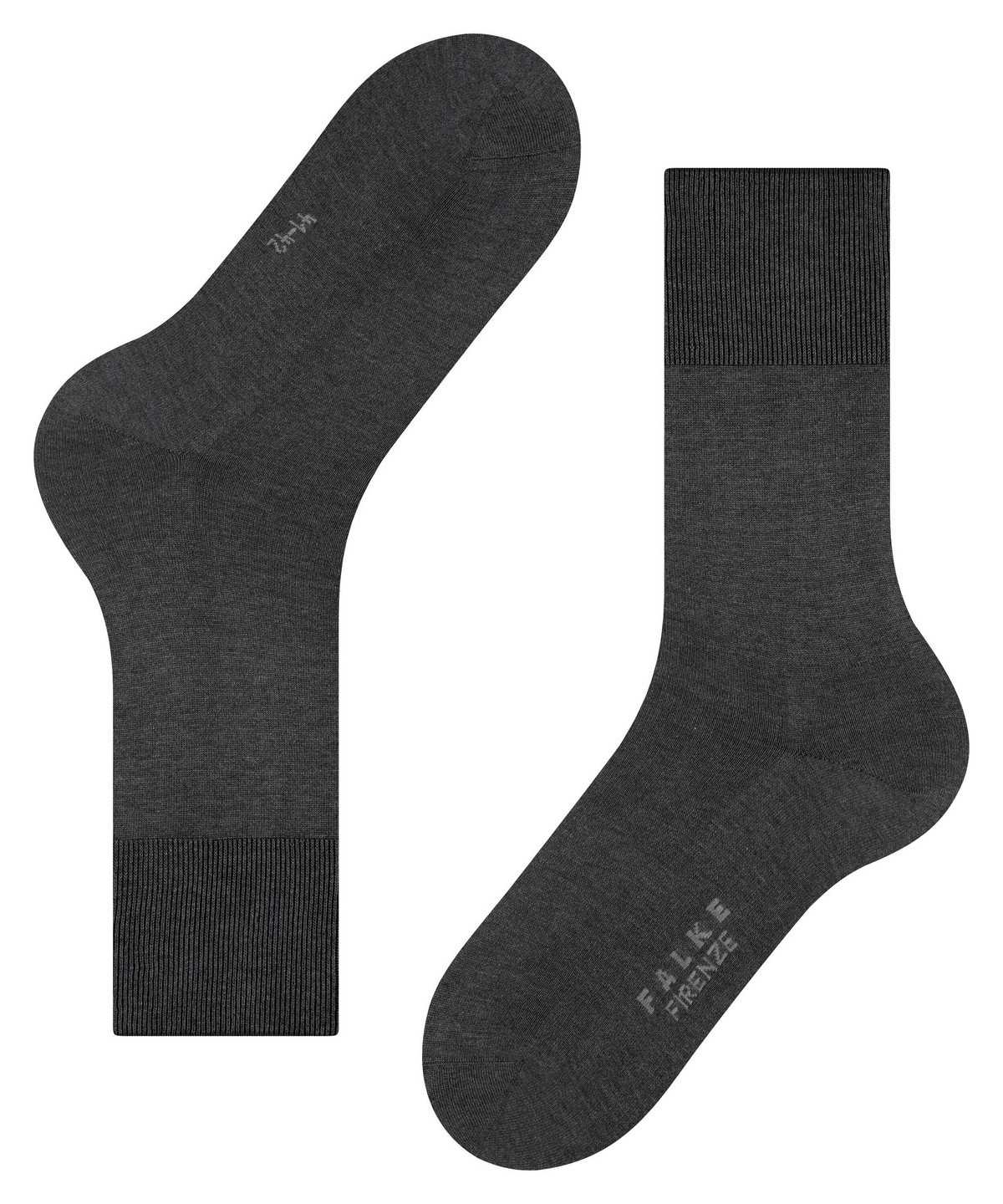 Skarpetki Falke Firenze Socks Męskie Szare | YNRHXG-813