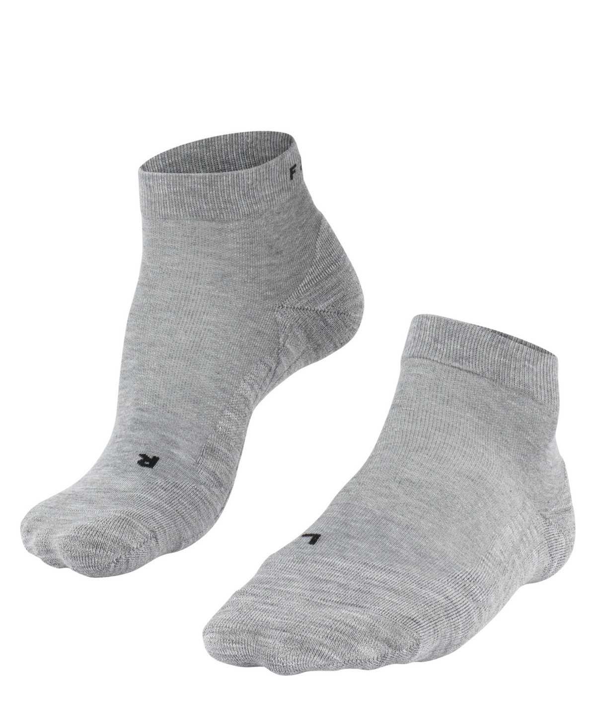 Skarpetki Falke GO2 Short Golf Short sock Męskie Szare | IDHJLC-930