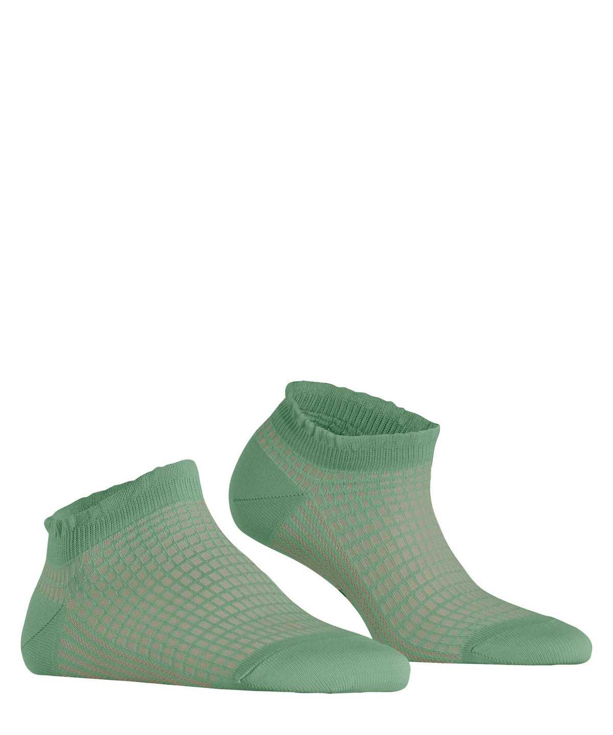 Skarpetki Falke Grassbraid Sneaker Socks Damskie Zielone | GCYJMQ-013