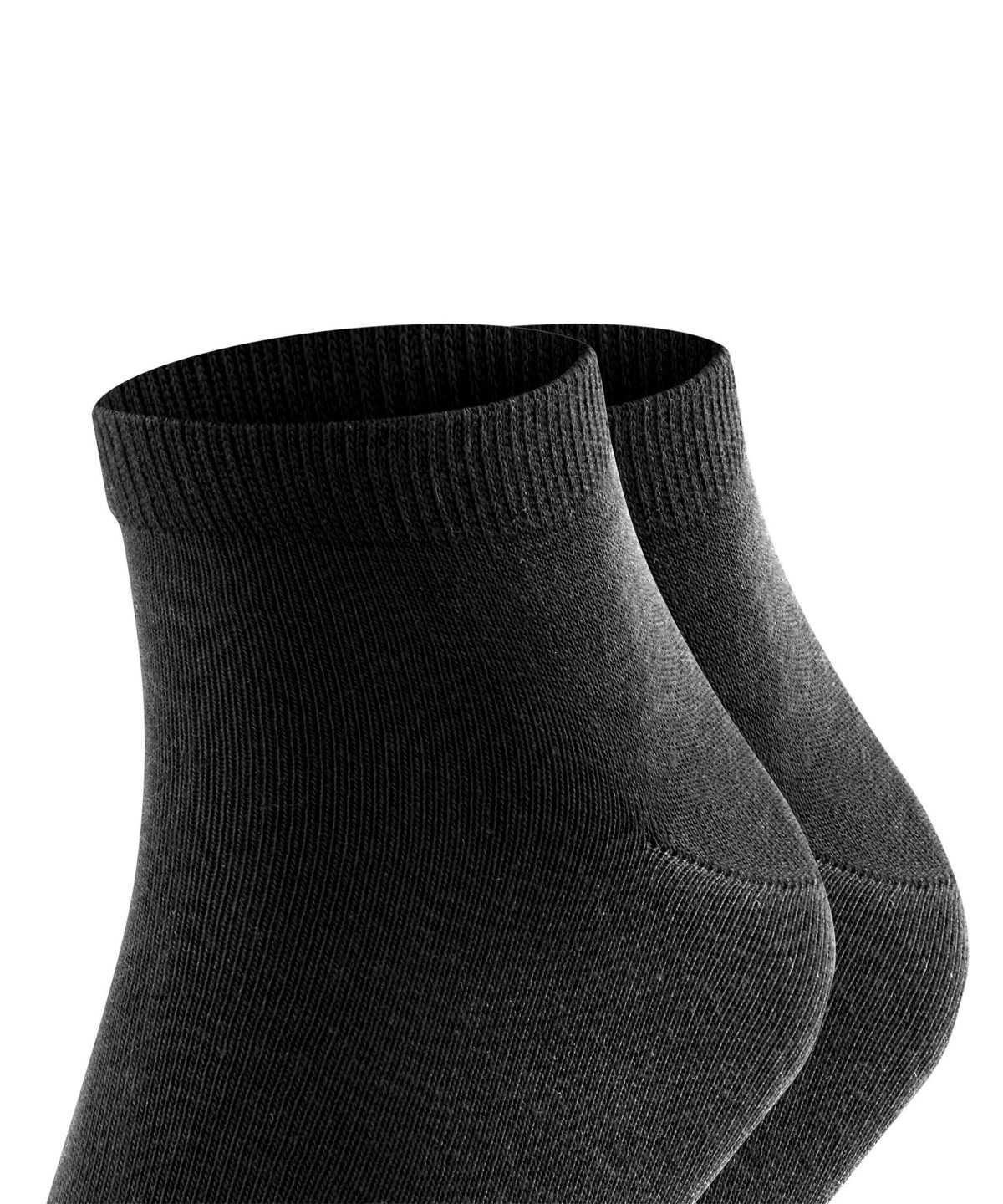 Skarpetki Falke Happy 2-Pack Sneaker socks Męskie Czarne | EDJQAT-473