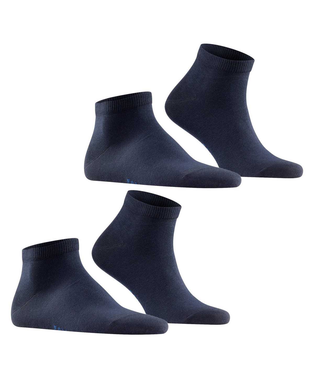 Skarpetki Falke Happy 2-Pack Sneaker socks Męskie Niebieskie | LHTYAC-420