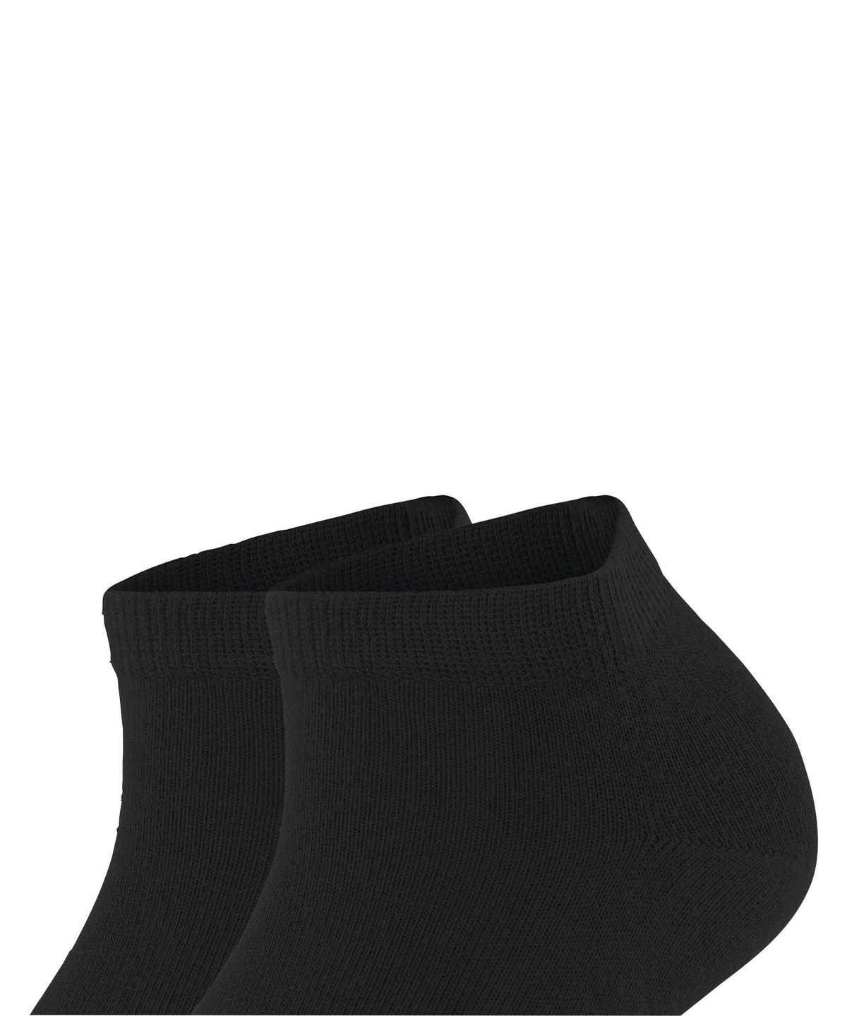 Skarpetki Falke Happy 2-Pack Sneaker socks Damskie Czarne | VOFEXZ-438