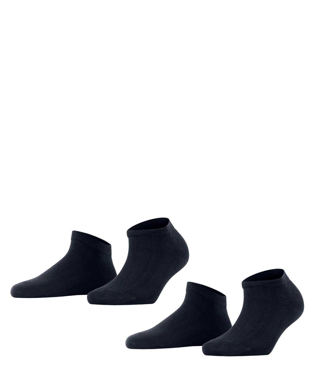 Skarpetki Falke Happy 2-Pack Sneaker socks Damskie Niebieskie | TJGBOV-892