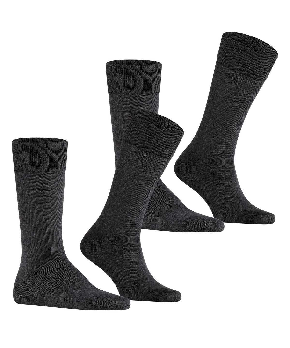 Skarpetki Falke Happy 2-Pack Socks Męskie Szare | FDCBIJ-631