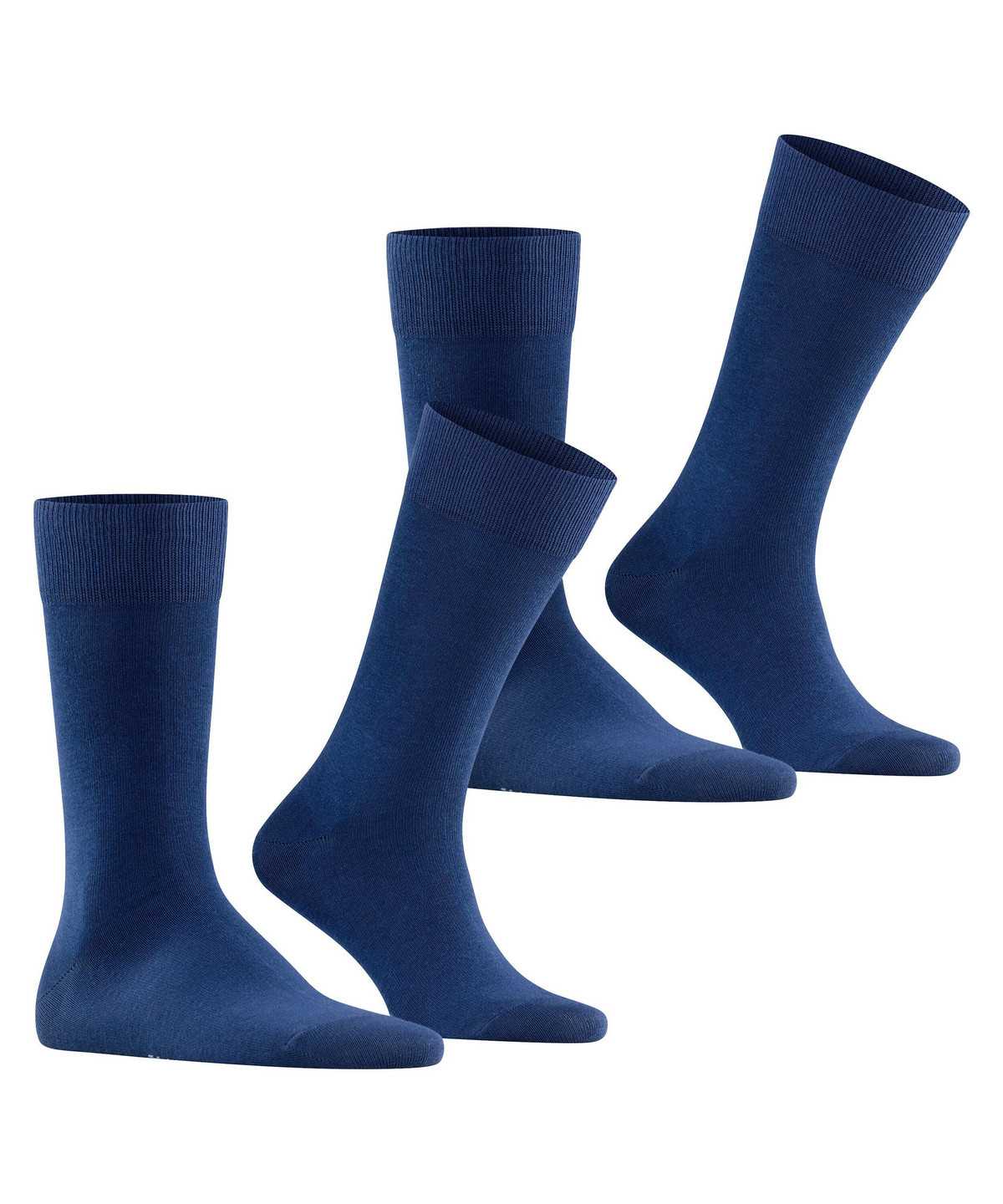 Skarpetki Falke Happy 2-Pack Socks Męskie Niebieskie | JPTGCD-593