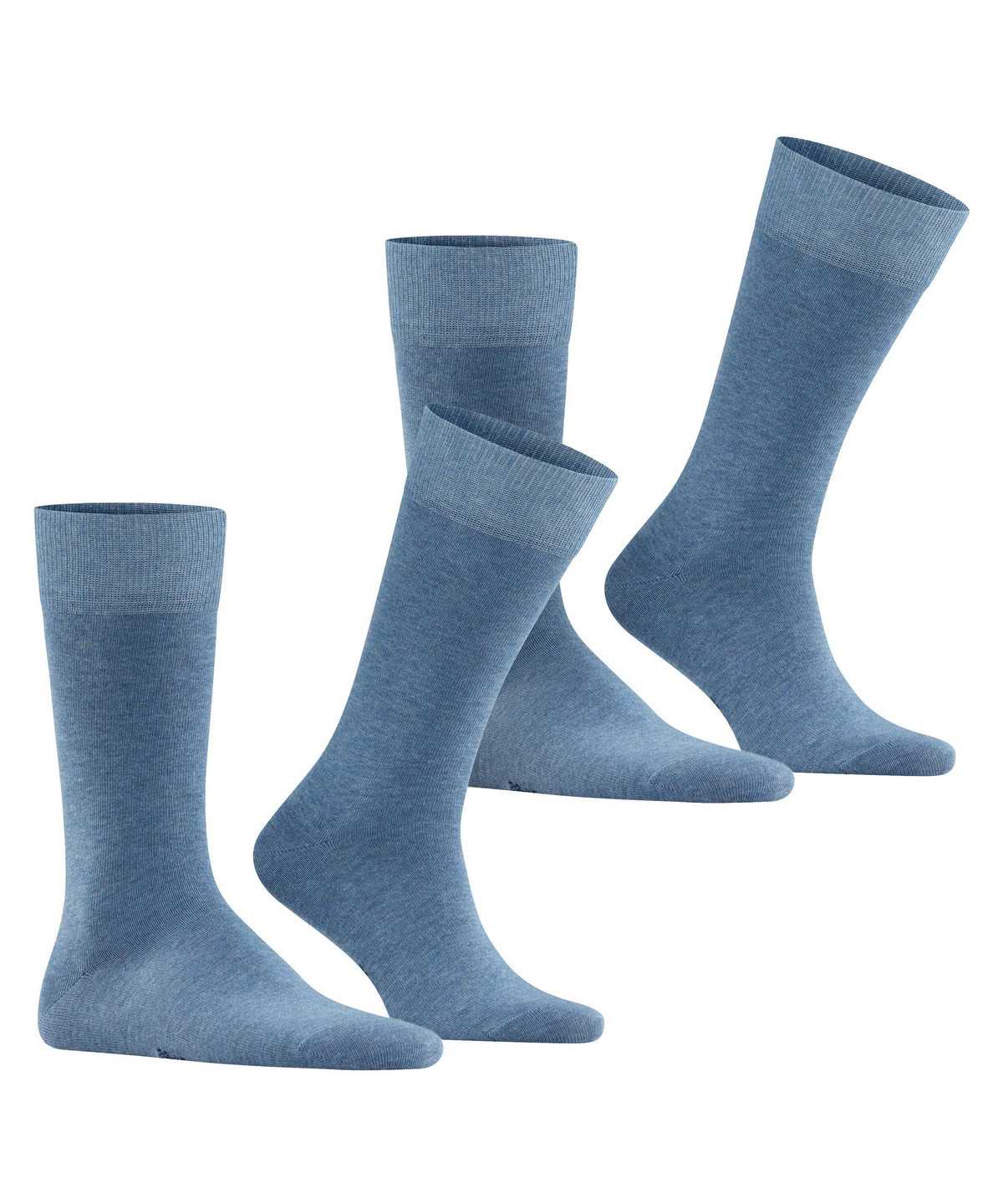 Skarpetki Falke Happy 2-Pack Socks Męskie Niebieskie | MHZPLX-143