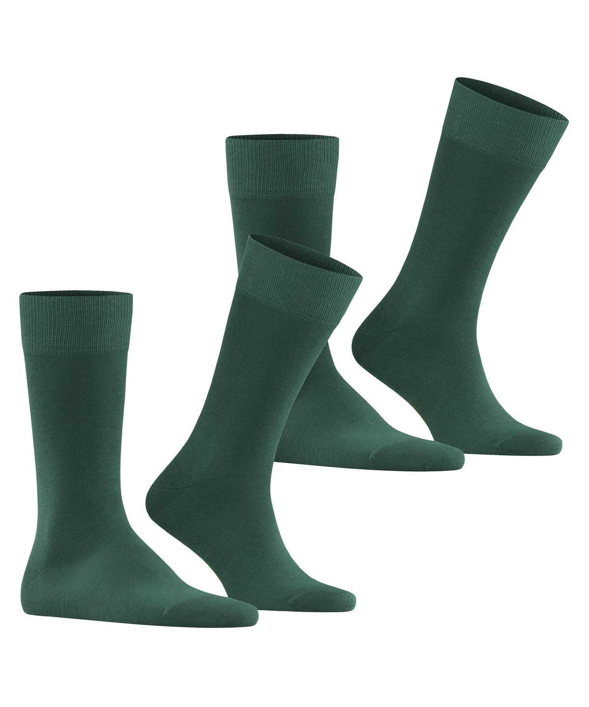 Skarpetki Falke Happy 2-Pack Socks Męskie Zielone | UCJEAZ-721