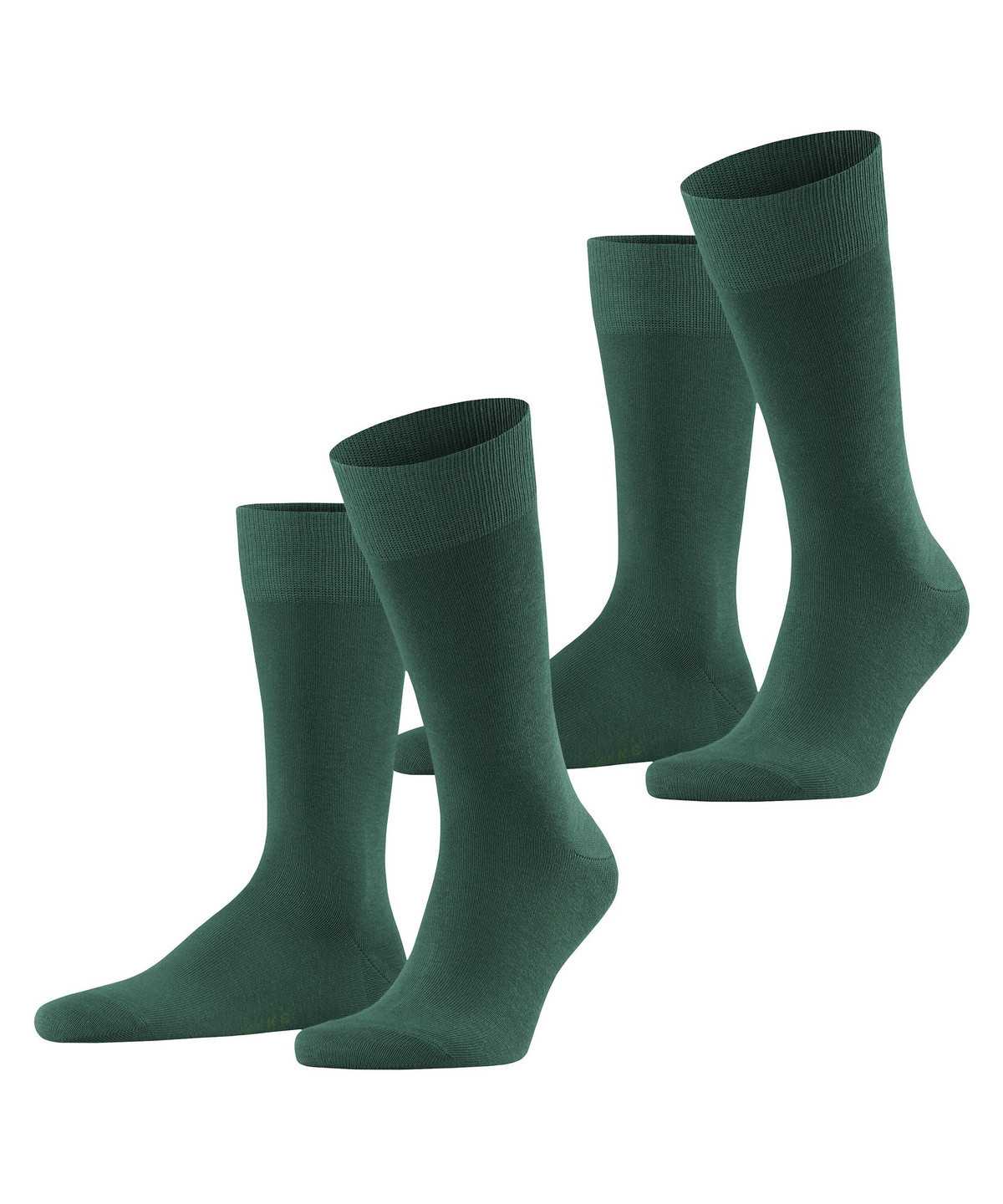 Skarpetki Falke Happy 2-Pack Socks Męskie Zielone | UCJEAZ-721