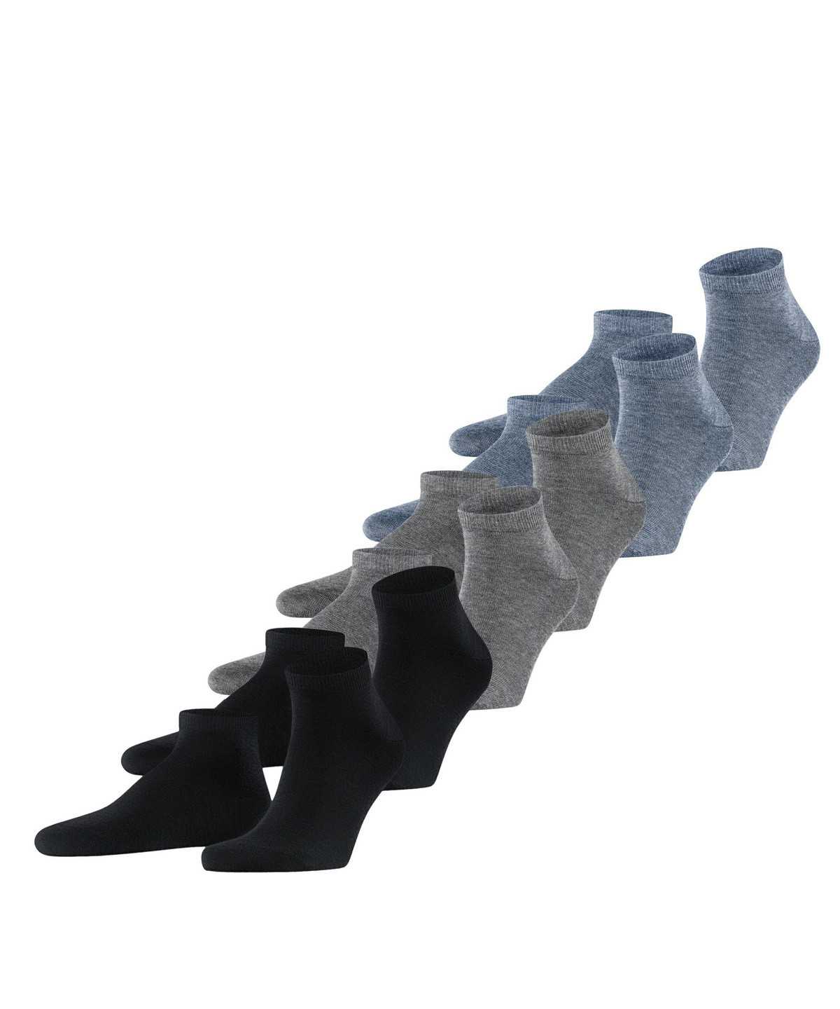 Skarpetki Falke Happy 6-Pack Sneaker socks Męskie Multicolored | GTKUNP-932