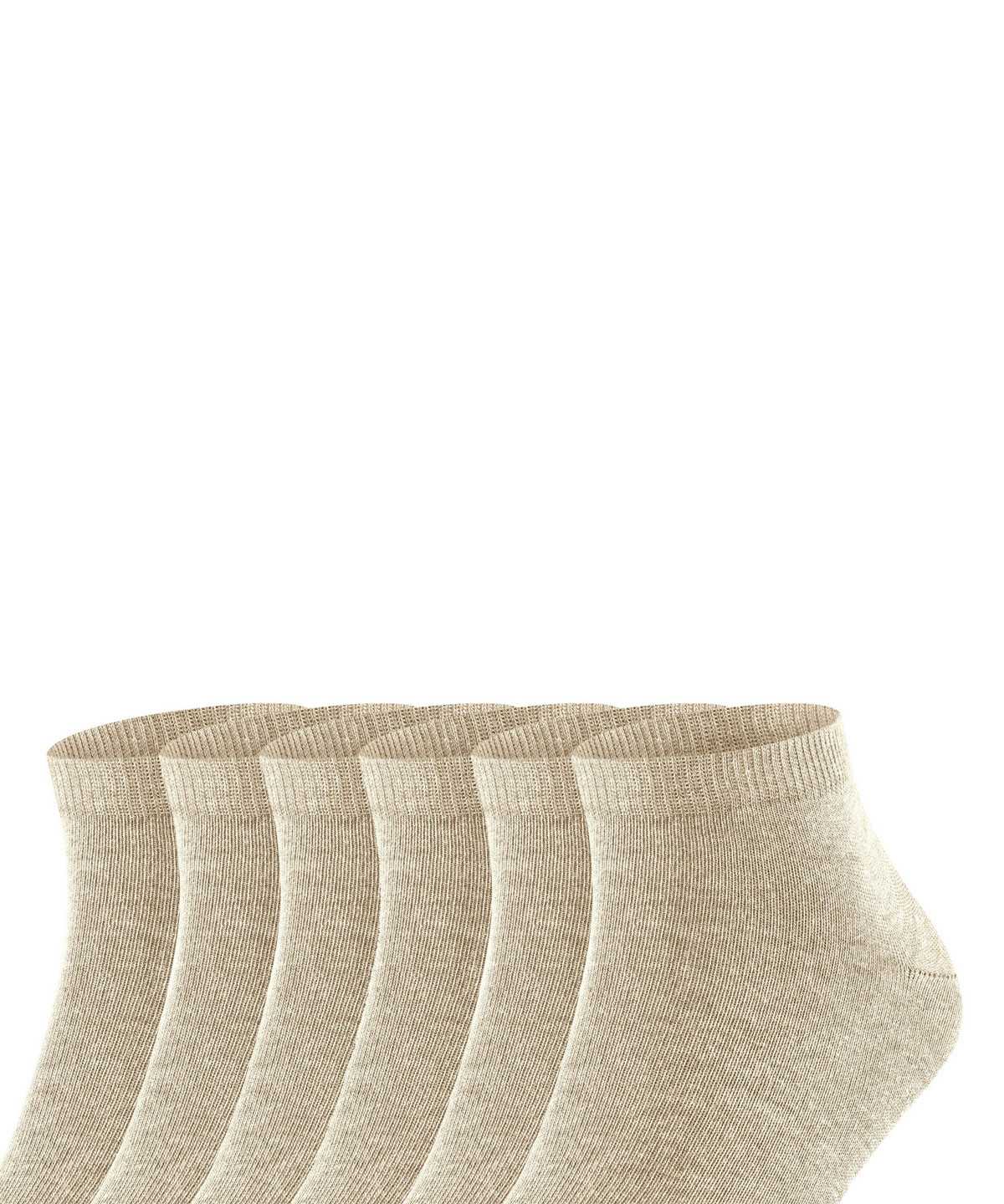 Skarpetki Falke Happy 6-Pack Sneaker socks Męskie Beżowe | NOLQJM-385