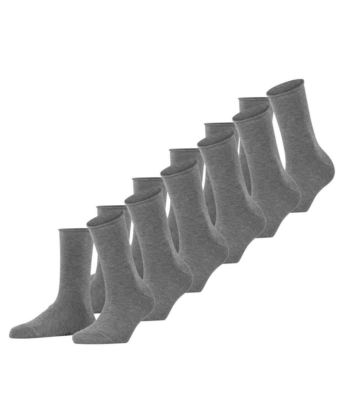 Skarpetki Falke Happy 6-Pack Socks Damskie Szare | JEAIRU-587