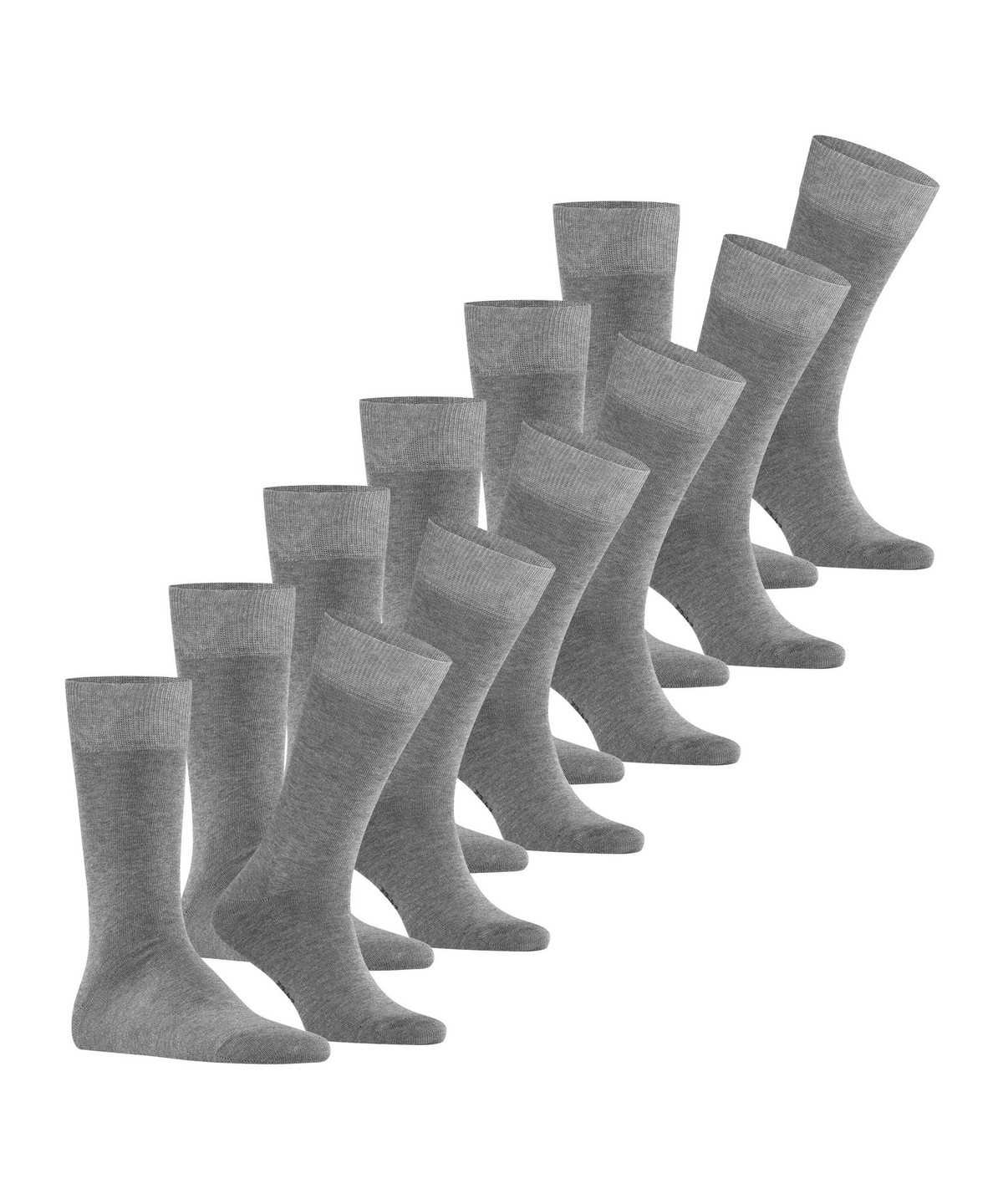 Skarpetki Falke Happy 6-Pack Socks Męskie Szare | AKLWXY-298