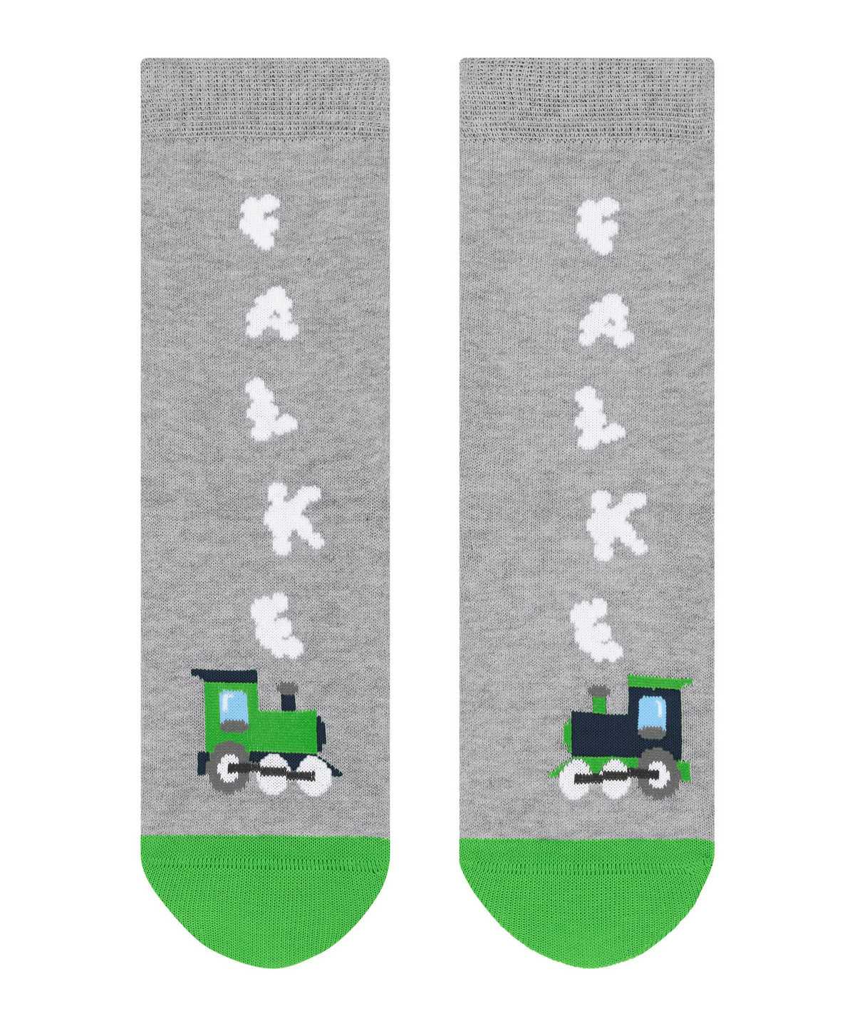 Skarpetki Falke Happy Locomotive Socks Dziecięce Szare | YHNKRD-674