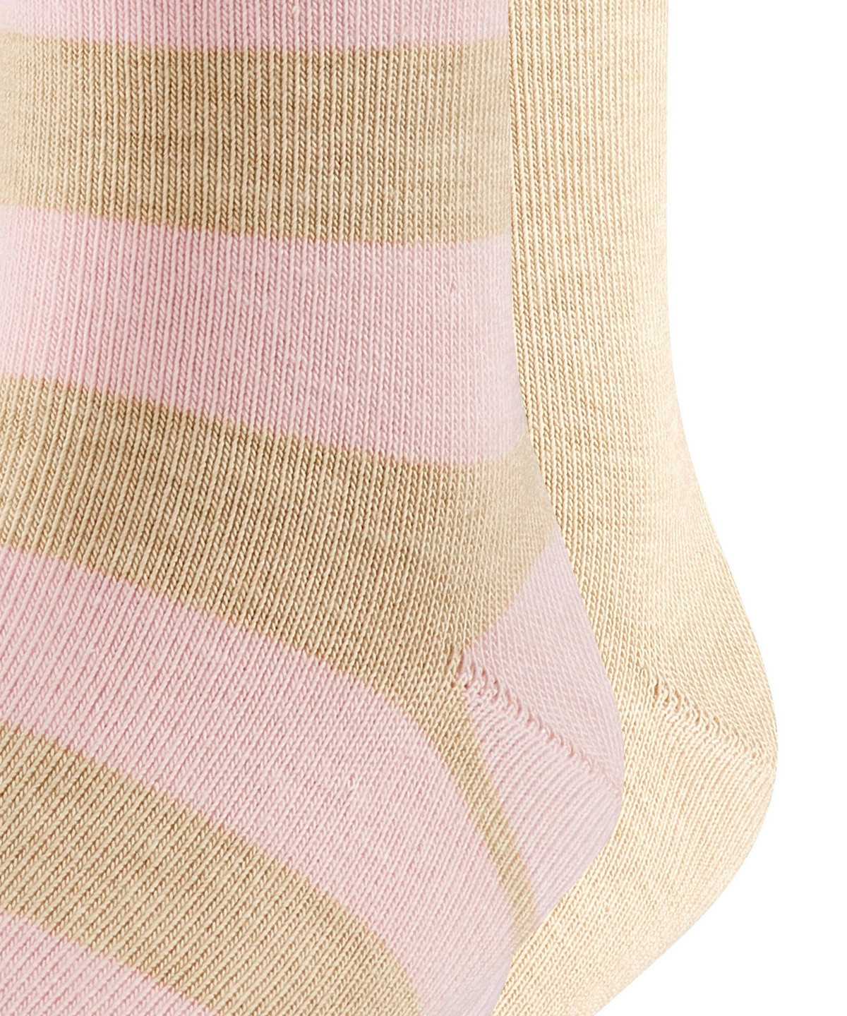 Skarpetki Falke Happy Stripe 2-Pack Socks Dziecięce Beżowe | TCEPFO-971