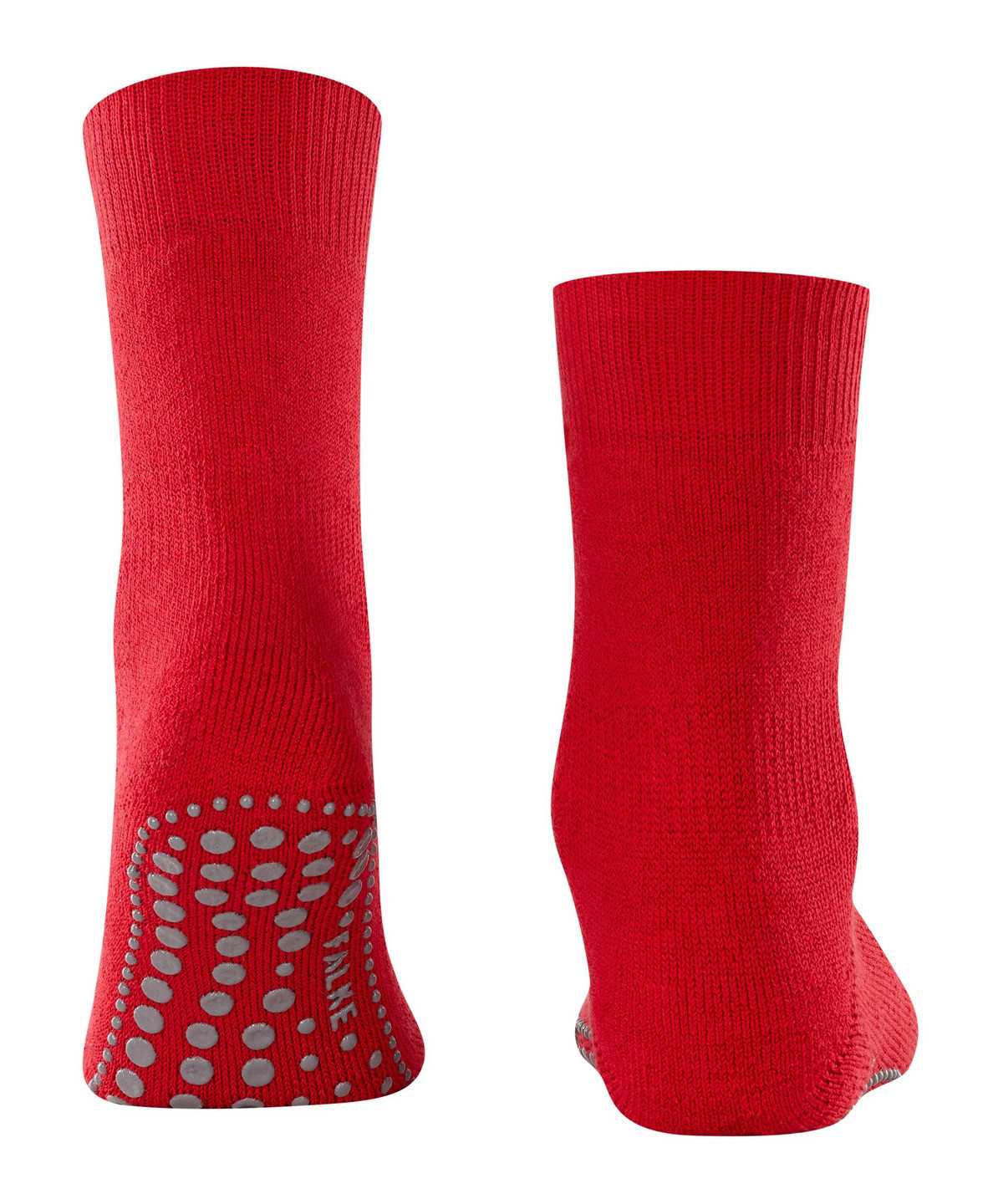 Skarpetki Falke Homepads House socks Męskie Czerwone | TPMXNZ-825