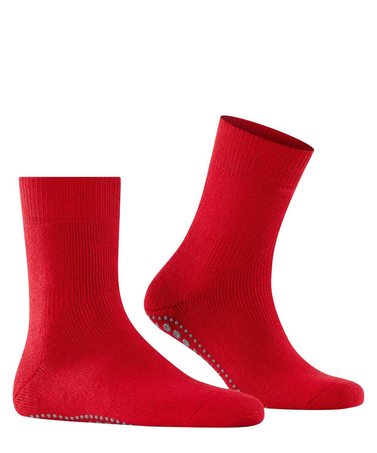 Skarpetki Falke Homepads House socks Męskie Czerwone | TPMXNZ-825