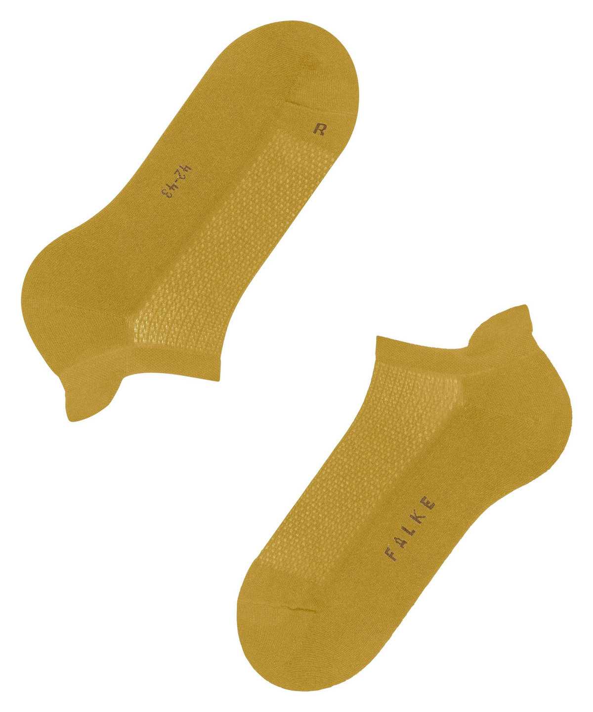 Skarpetki Falke Honeycomb Sneaker socks Męskie Żółte | FGCBMA-781