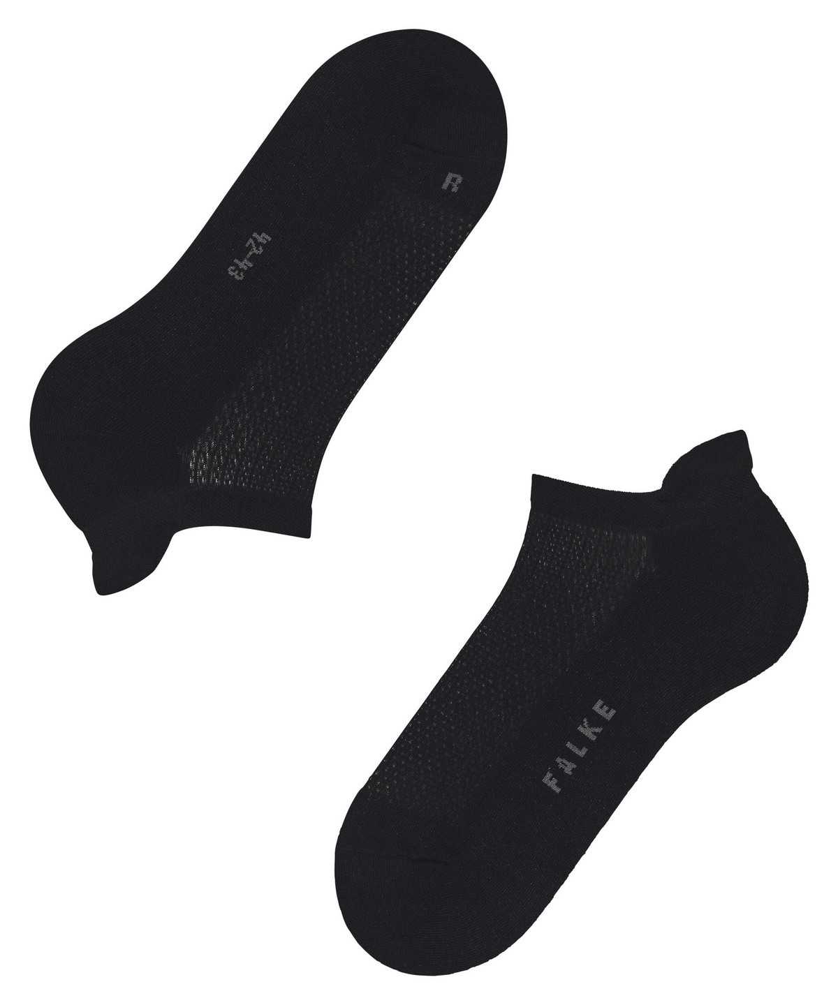 Skarpetki Falke Honeycomb Sneaker socks Męskie Czarne | UILXZW-597