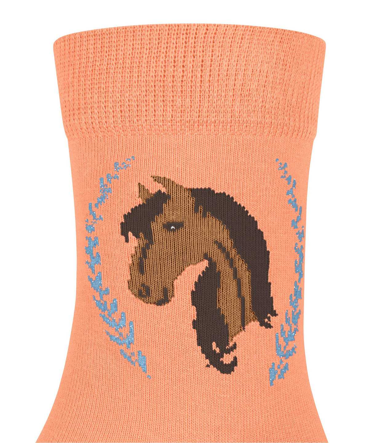 Skarpetki Falke Horse Socks Dziecięce Czerwone | DSQTRC-743