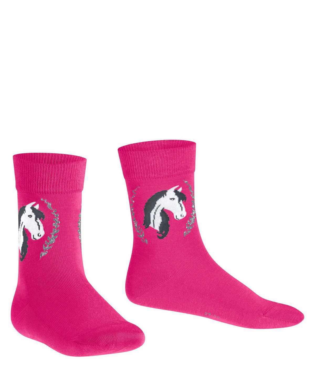 Skarpetki Falke Horse Socks Dziecięce Różowe | UOPADI-648