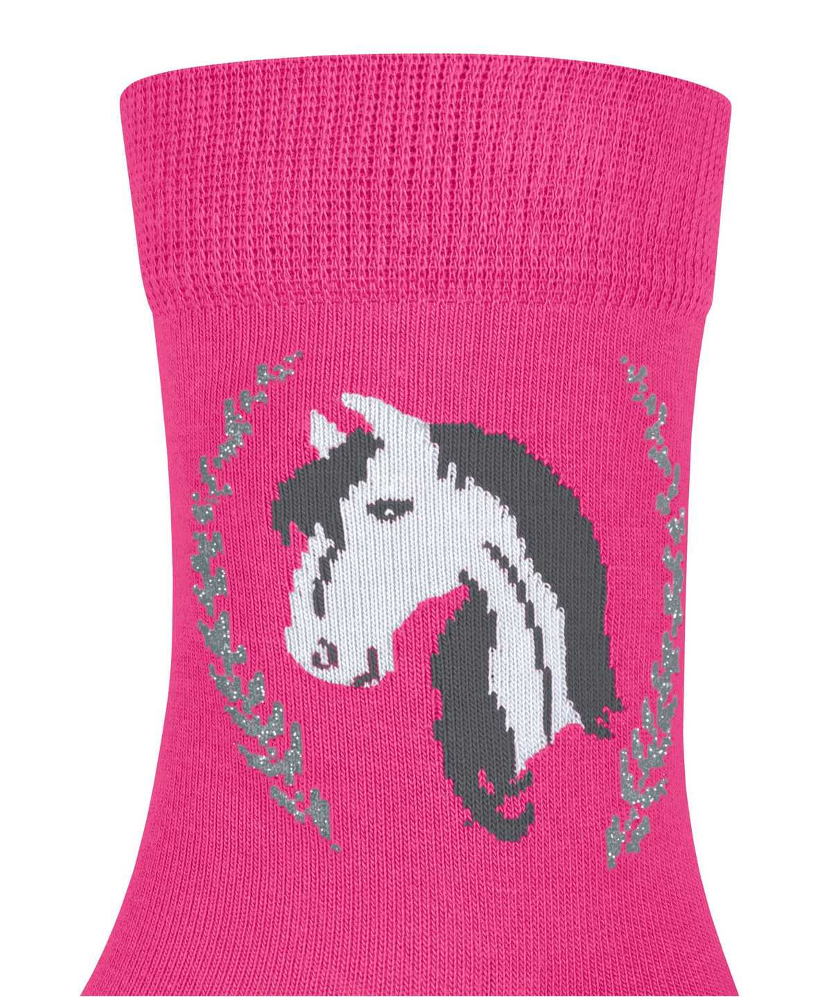 Skarpetki Falke Horse Socks Dziecięce Różowe | UOPADI-648