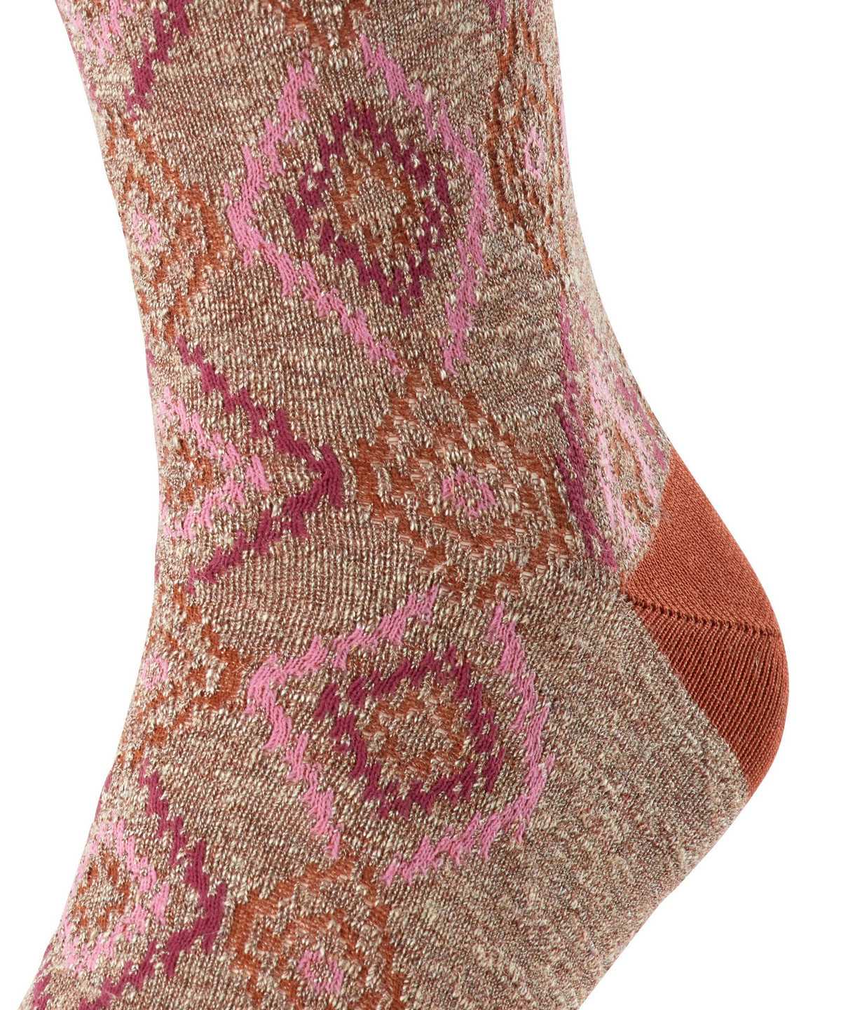 Skarpetki Falke Ikat Spell Socks Męskie Brązowe | XLIHGQ-657