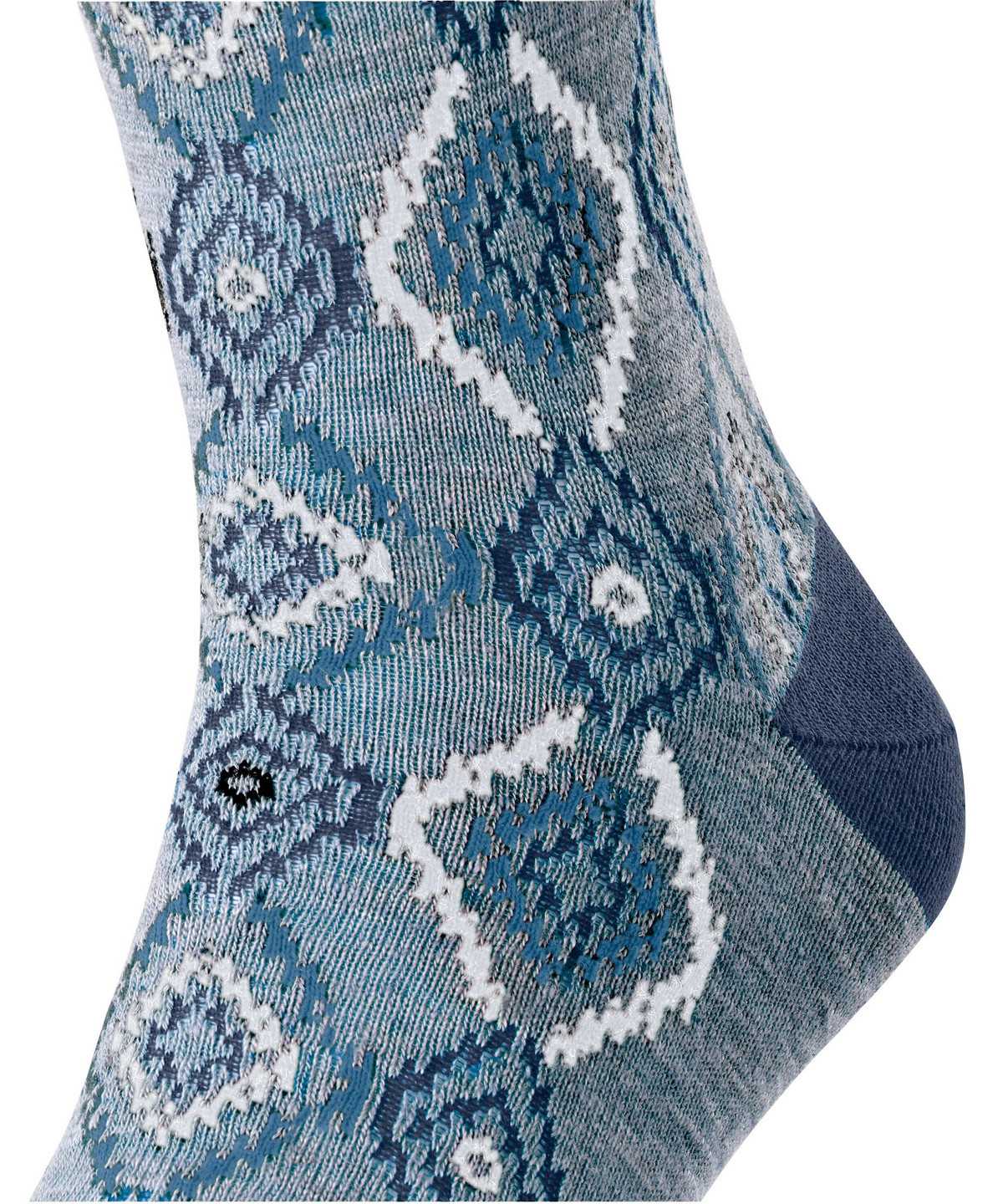 Skarpetki Falke Ikat Spell Socks Męskie Niebieskie | ECIBKF-279