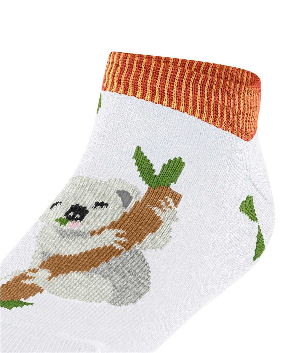 Skarpetki Falke Koala Friends Sneaker socks Dziecięce Białe | GKTWJX-082