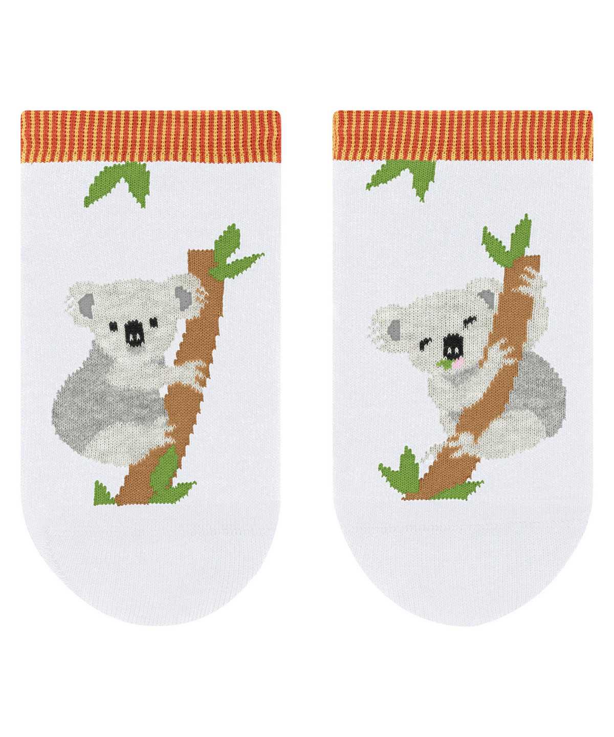 Skarpetki Falke Koala Friends Sneaker socks Dziecięce Białe | GKTWJX-082