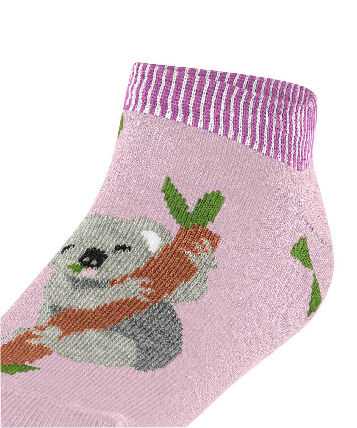 Skarpetki Falke Koala Friends Sneaker socks Dziecięce Różowe | VGCLFK-173