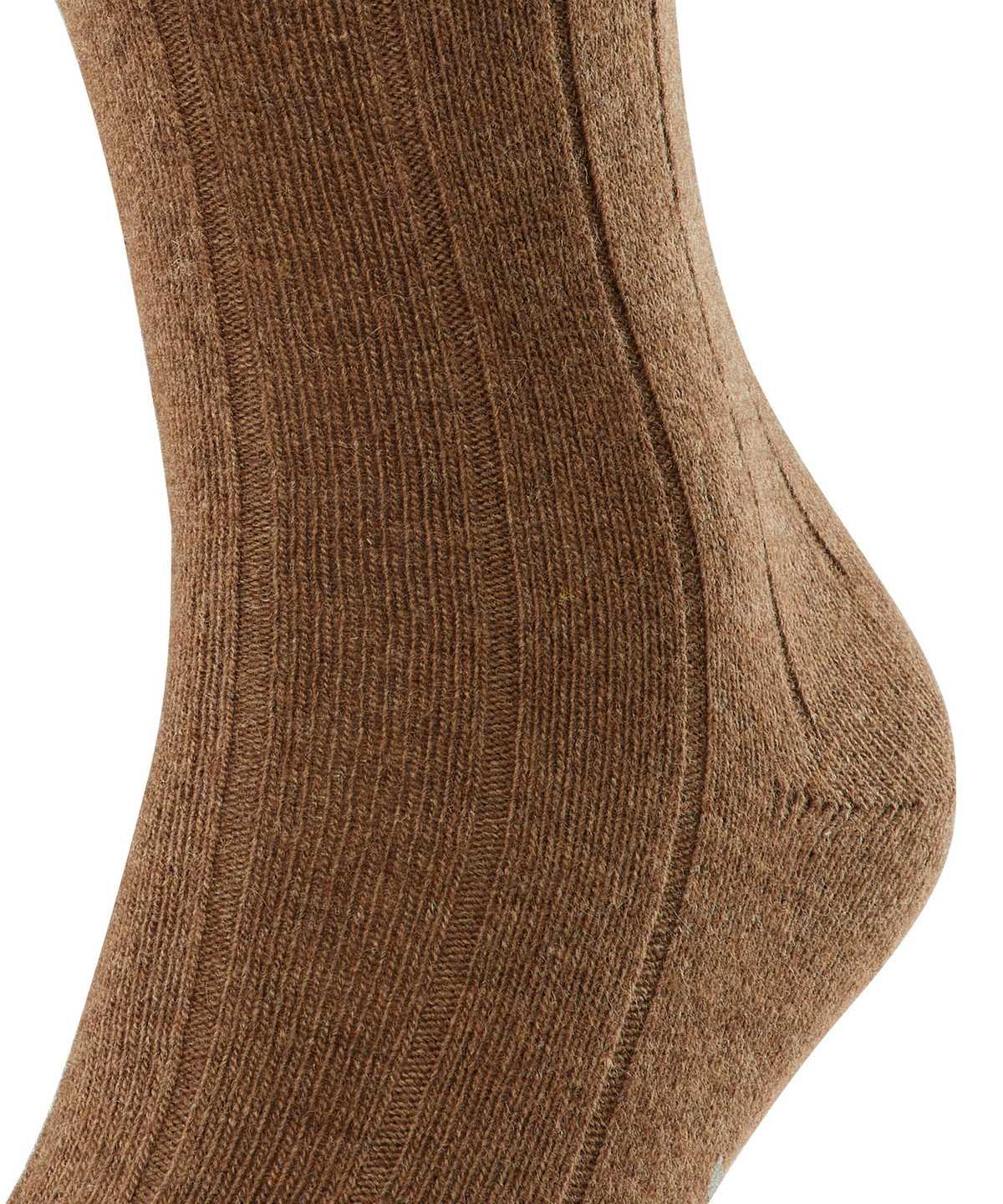 Skarpetki Falke Lhasa Rib Socks Męskie Brązowe | JCIUZW-960